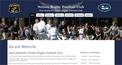Desktop Screenshot of nelsonrugbyfootballclub.co.nz